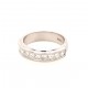 Pre Owned Platinum Diamond Band Ring ZX440